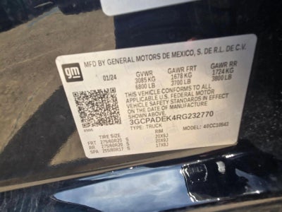 2024 Chevrolet Silverado 1500 RST