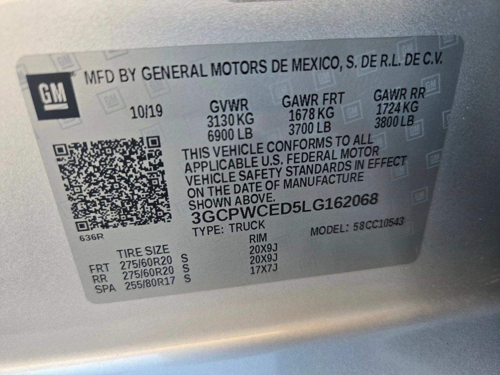 2020 Chevrolet Silverado 1500 LT