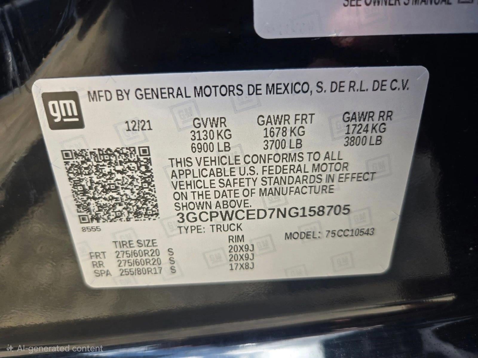 2022 Chevrolet Silverado 1500 LTD LT