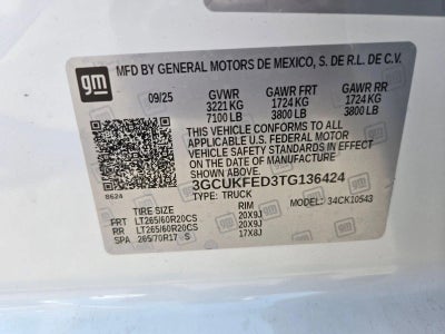 2026 Chevrolet Silverado 1500 LT Trail Boss