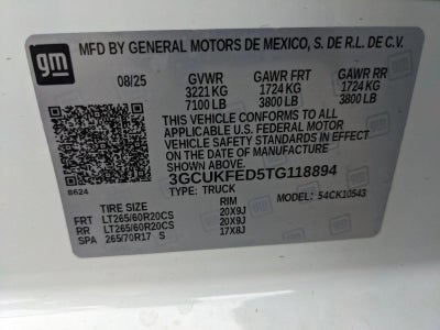 2026 Chevrolet Silverado 1500 LT Trail Boss