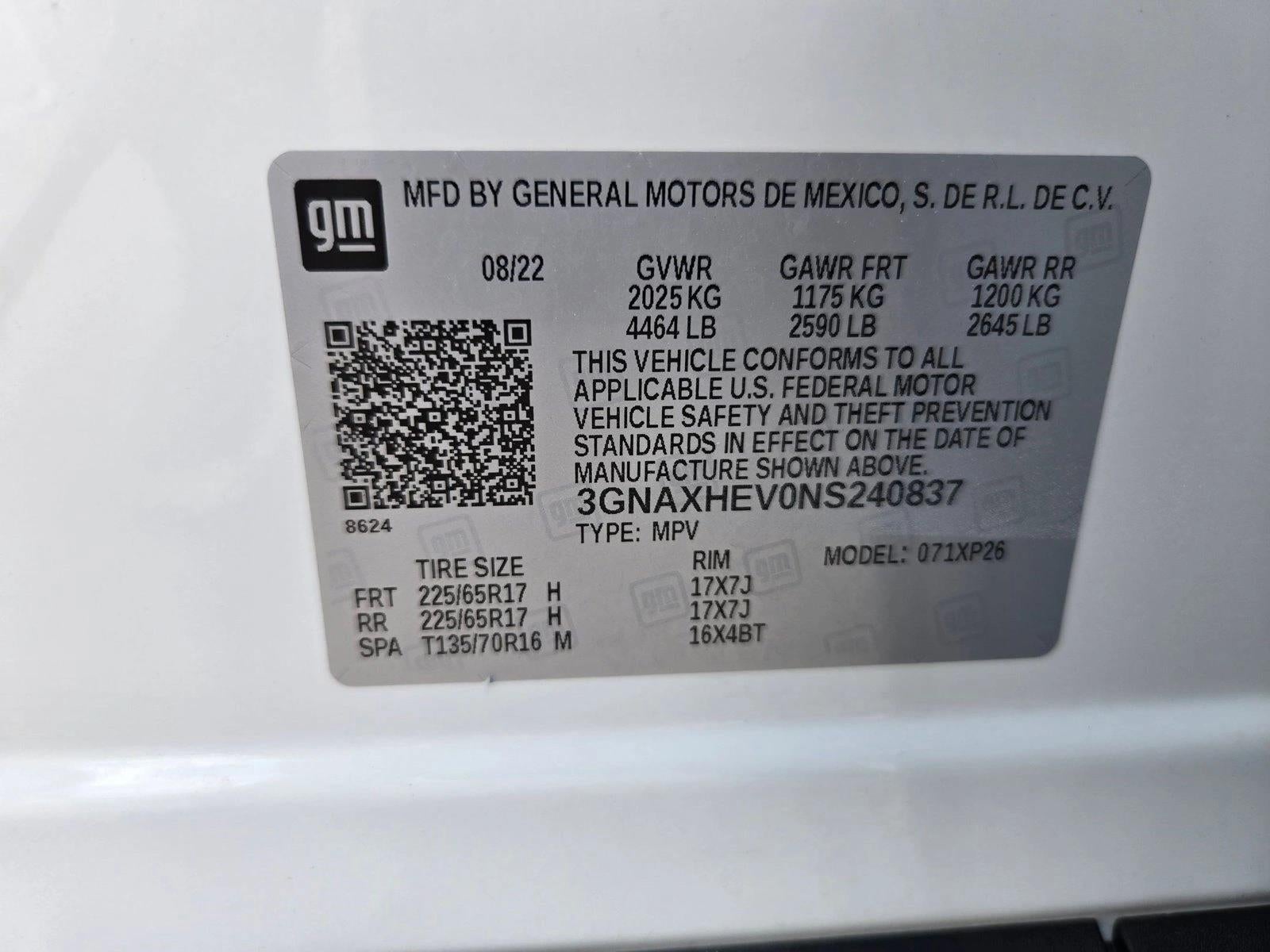 2022 Chevrolet Equinox LS