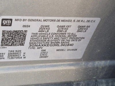 2024 Chevrolet Equinox LT