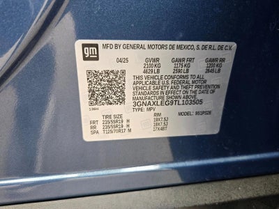 2026 Chevrolet Equinox RS