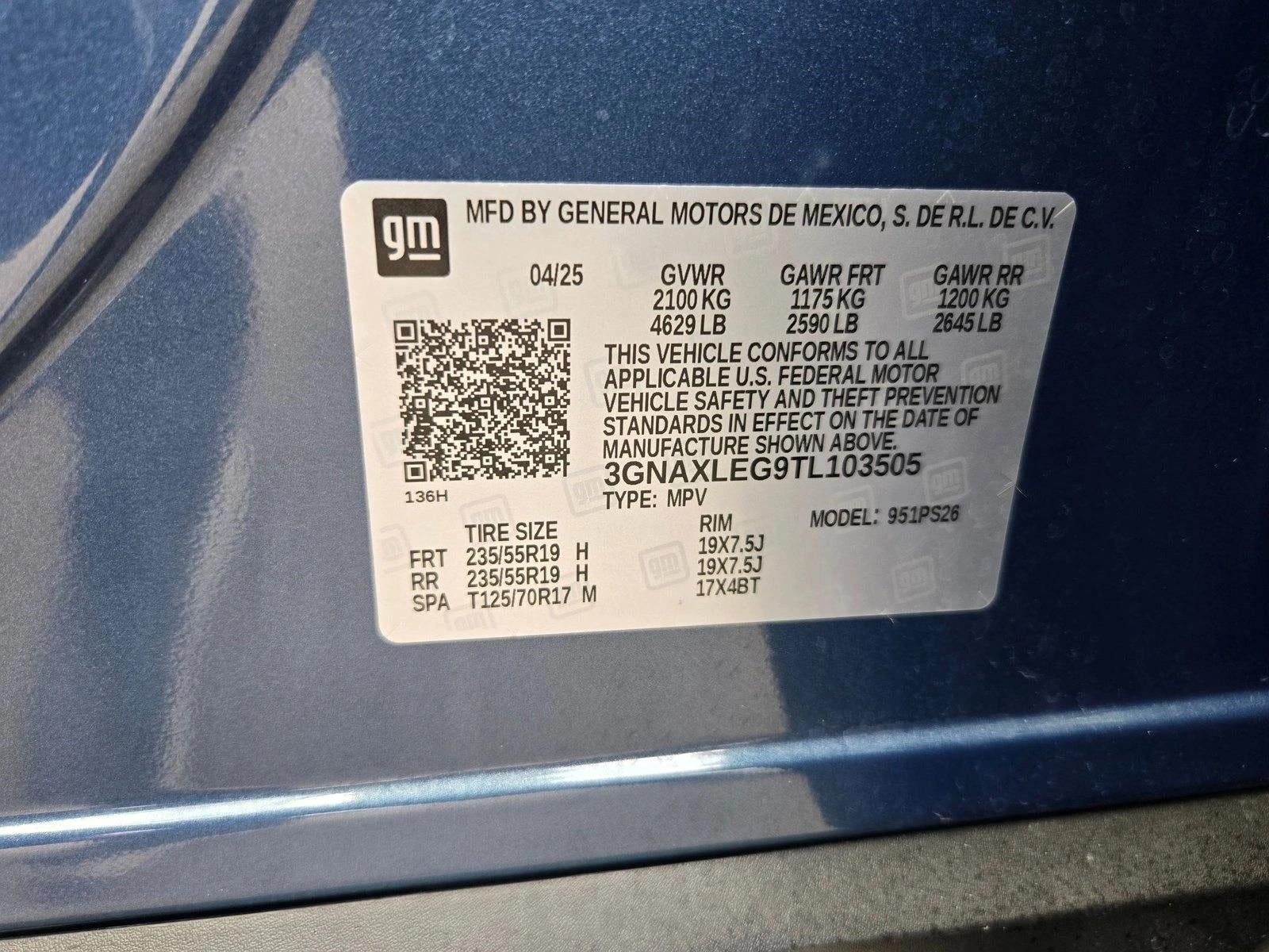 2026 Chevrolet Equinox RS