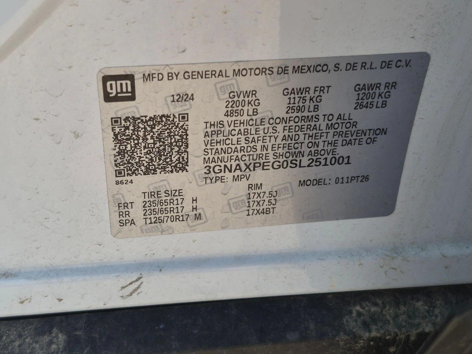 2025 Chevrolet Equinox LT