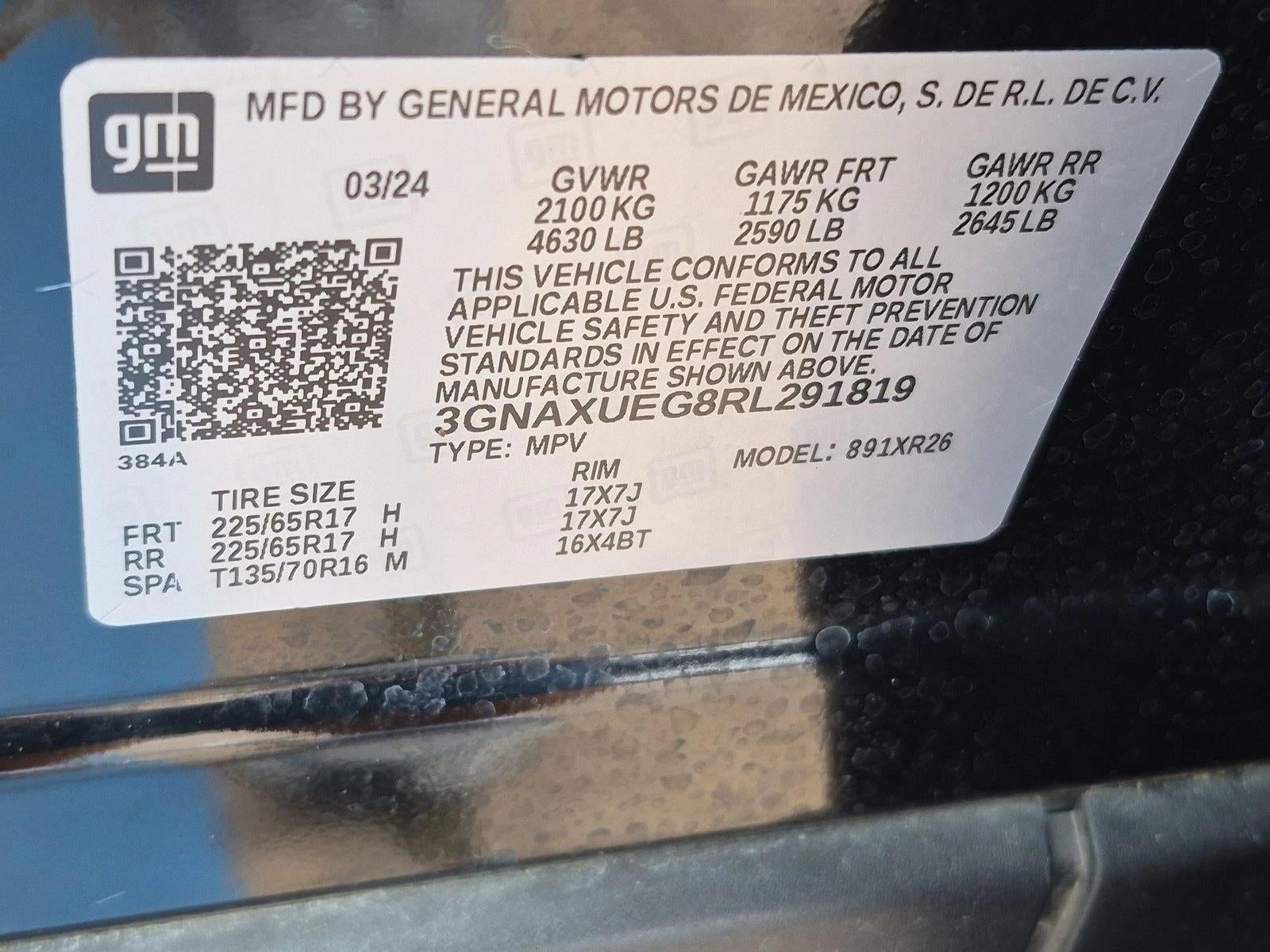 2024 Chevrolet Equinox LT