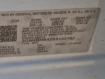 2025 Chevrolet Blazer 2LT