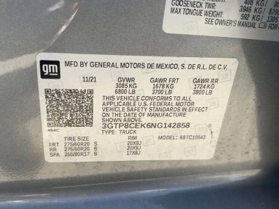 2022 GMC Sierra 1500 Limited Elevation