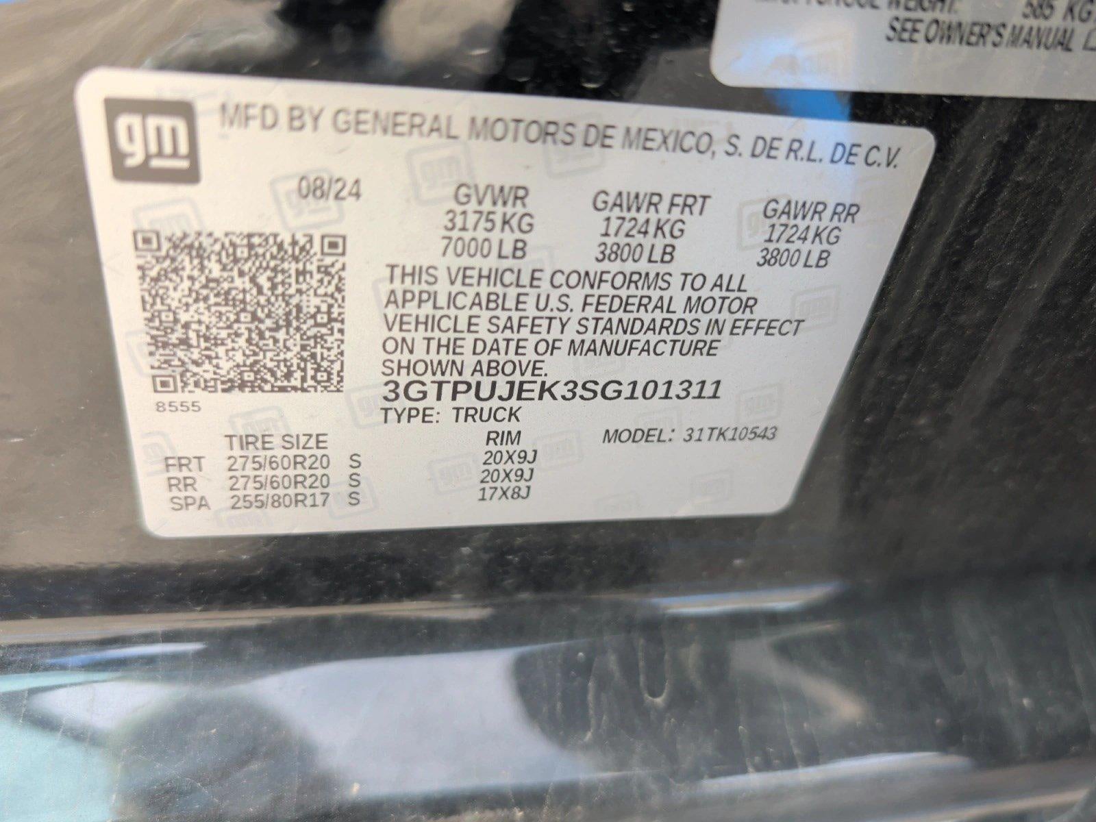 2025 GMC Sierra 1500 Elevation