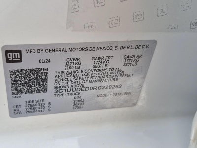 2024 GMC Sierra 1500 SLT