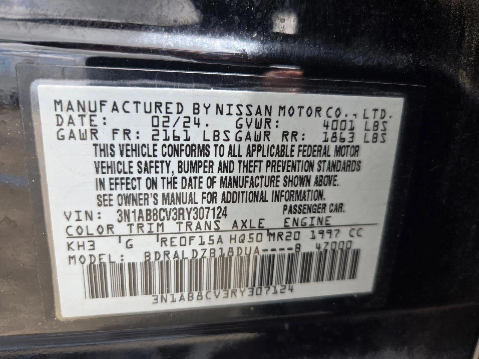 2024 Nissan Sentra SV
