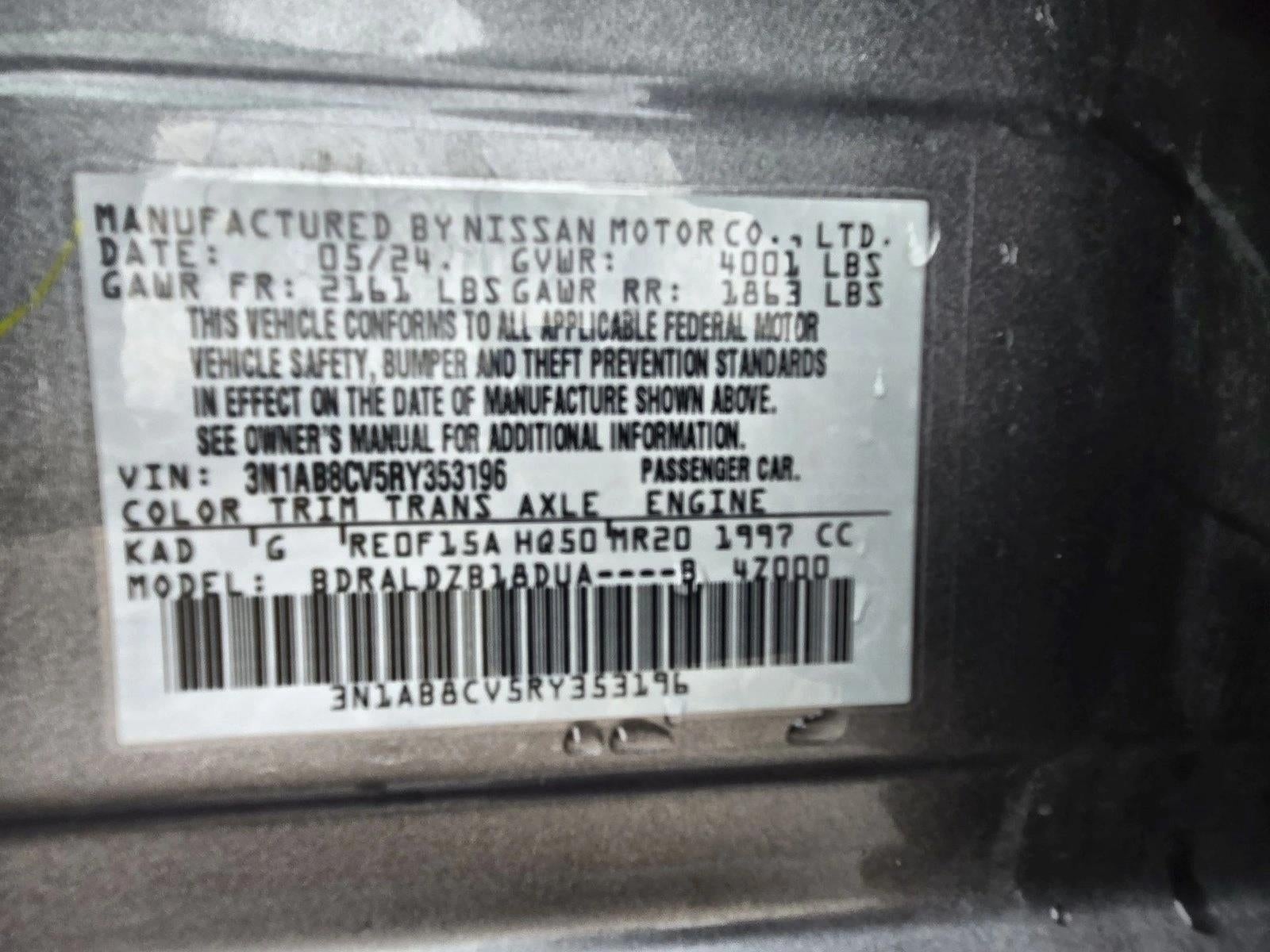 2024 Nissan Sentra SV