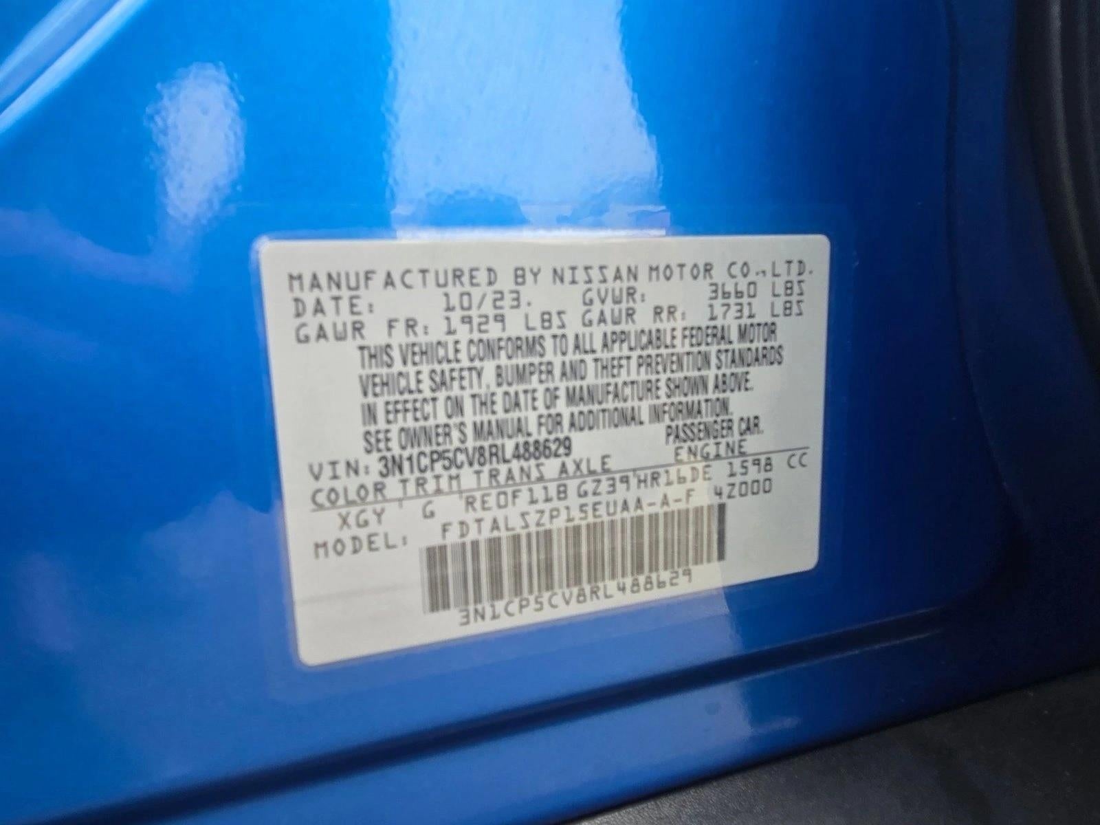 2024 Nissan Kicks SV Xtronic CVT