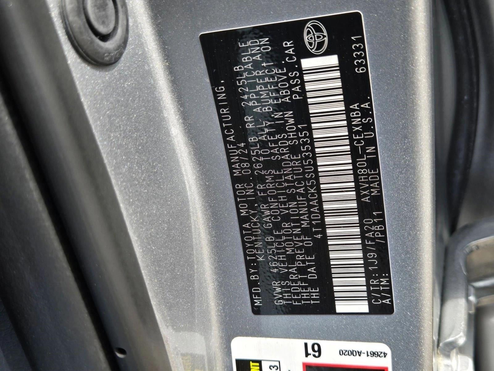 2025 Toyota Camry LE