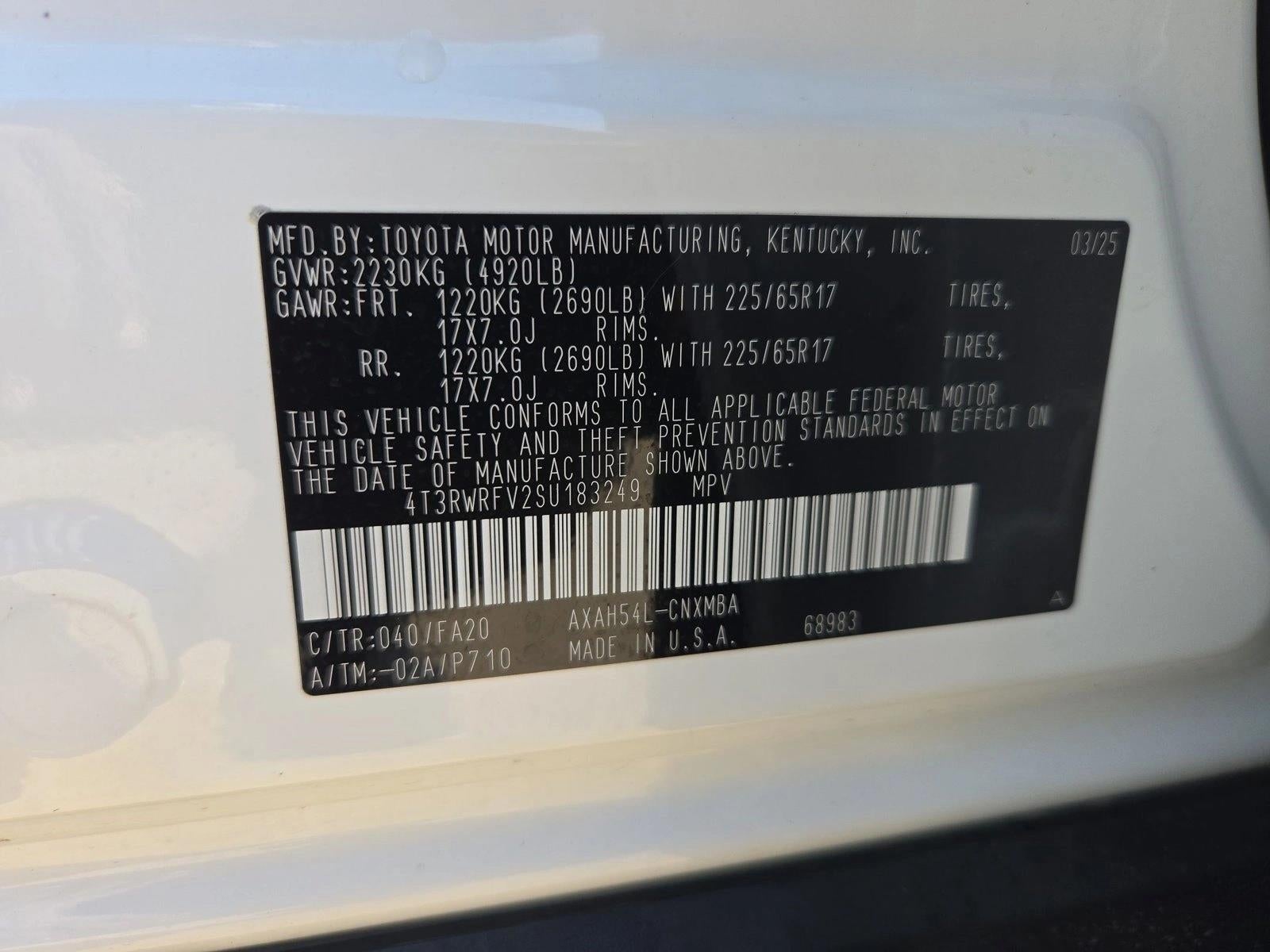 2025 Toyota RAV4 Hybrid XLE