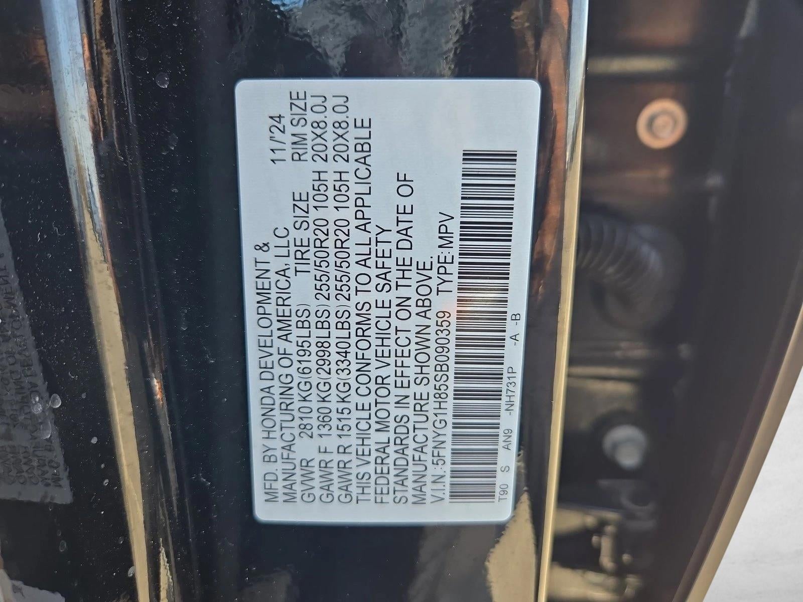 2025 Honda Pilot Elite