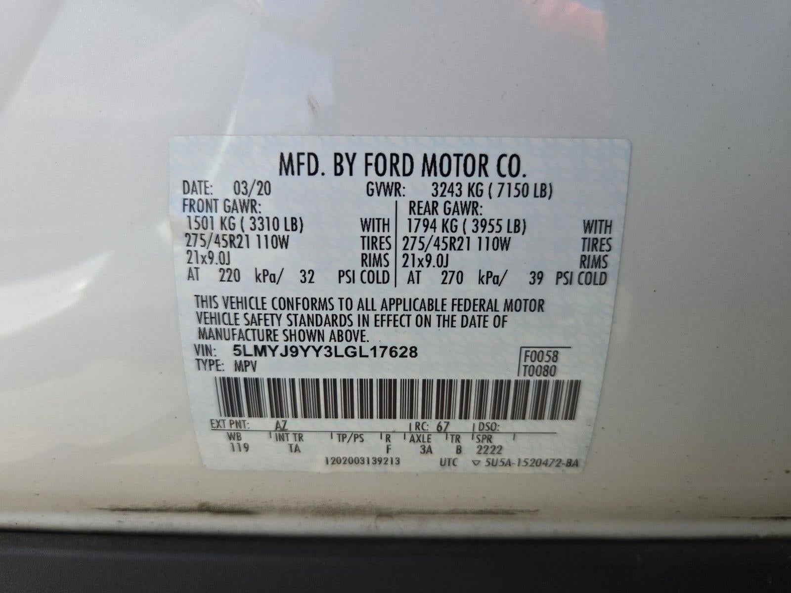 2020 Lincoln Aviator Black Label Grand Touring