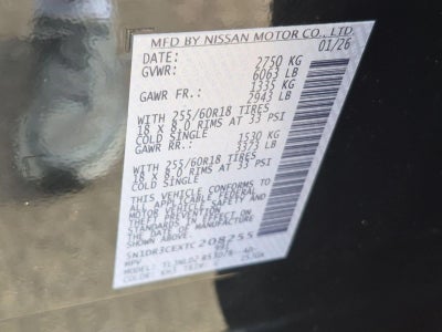 2026 Nissan Pathfinder SL