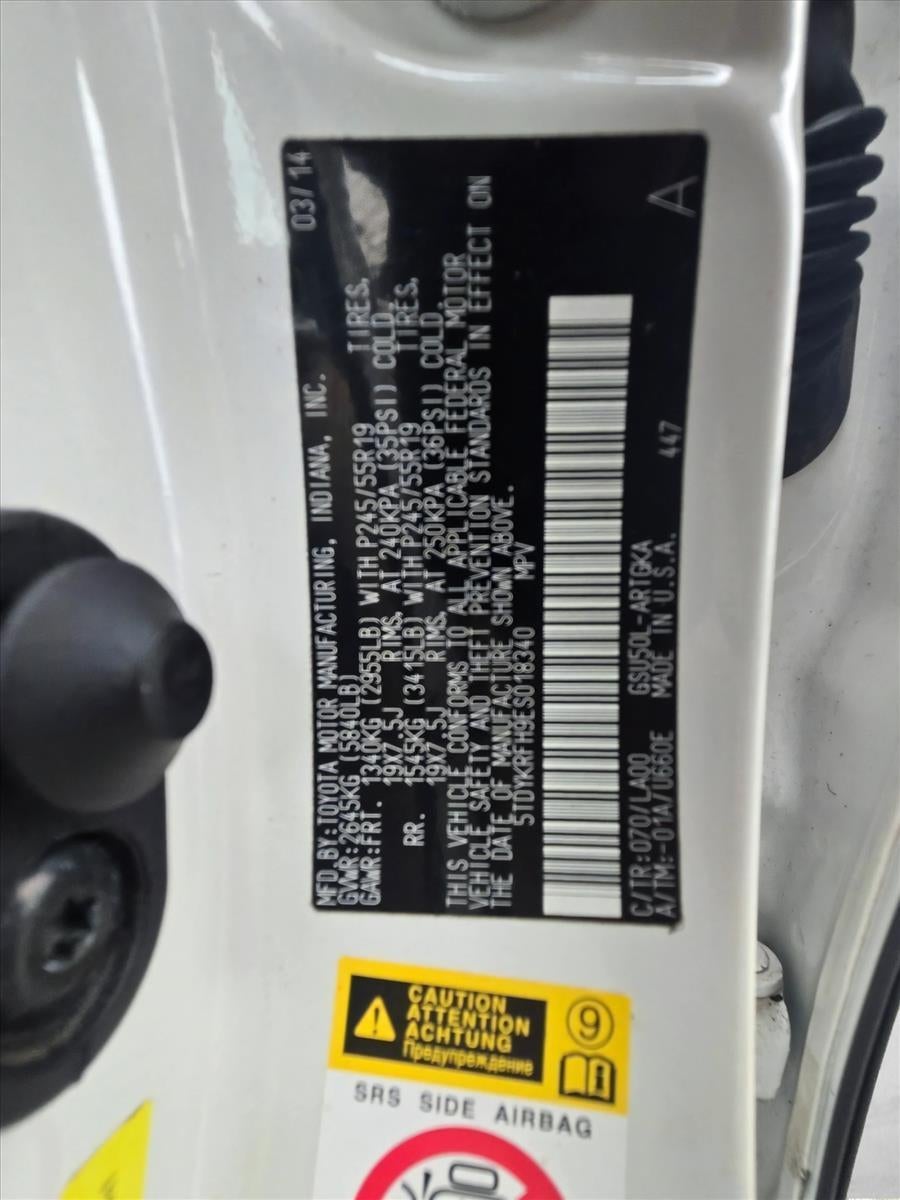 2014 Toyota Highlander Limited V6