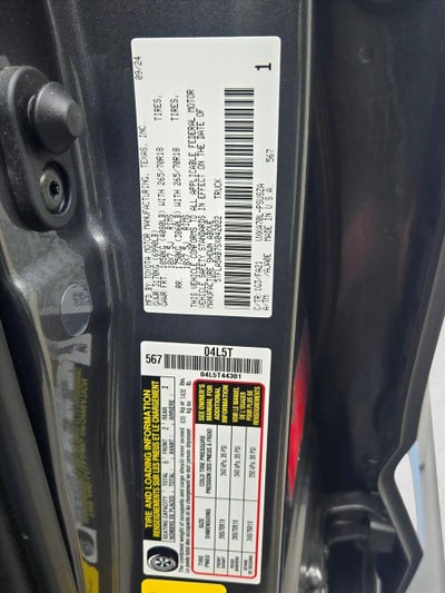 2025 Toyota Tundra SR5