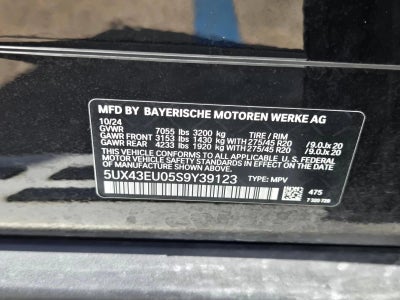 2025 BMW X5 PHEV xDrive50e