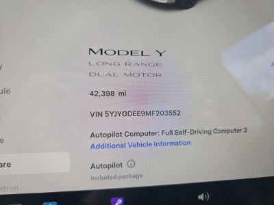 2021 Tesla Model Y Long Range Dual Motor All-Wheel Drive
