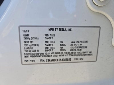 2025 Tesla Model Y Long Range