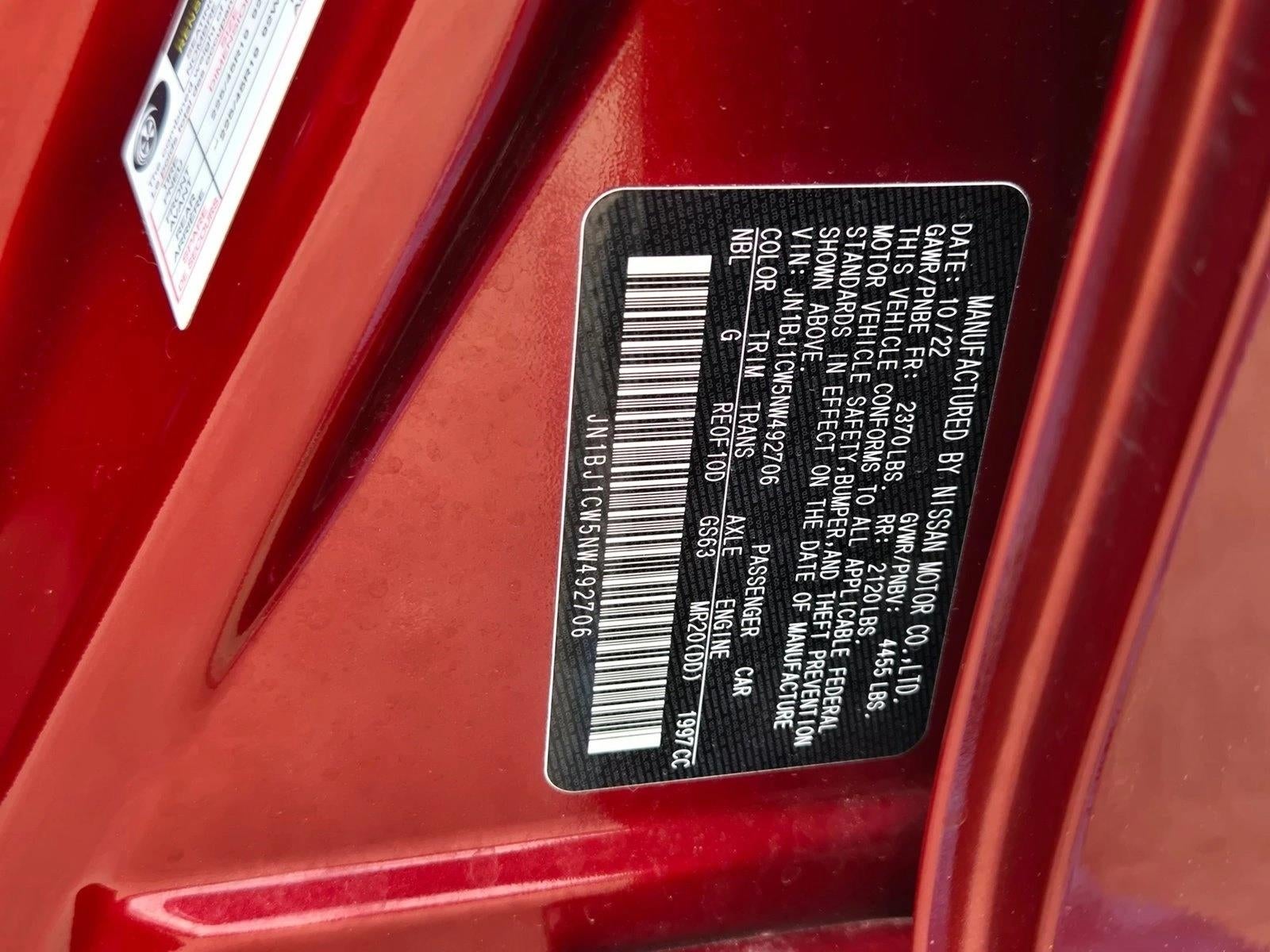 2022 Nissan Rogue Sport SL