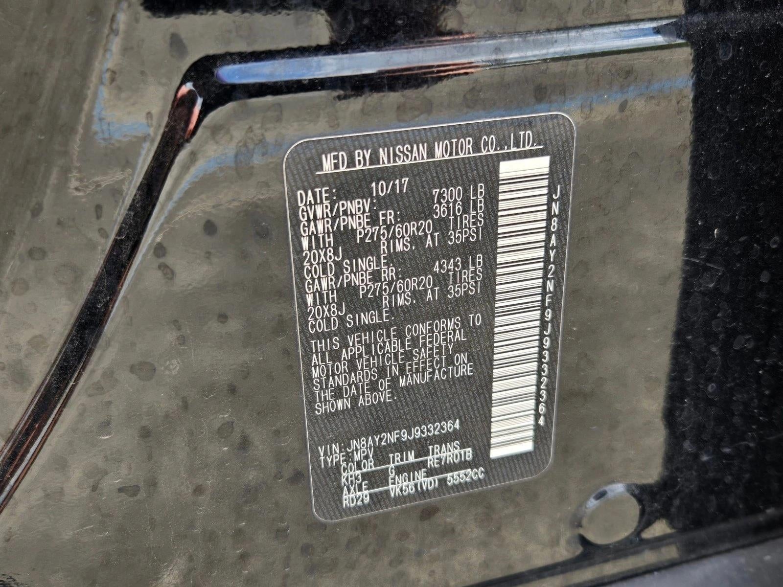 2018 Nissan Armada Platinum