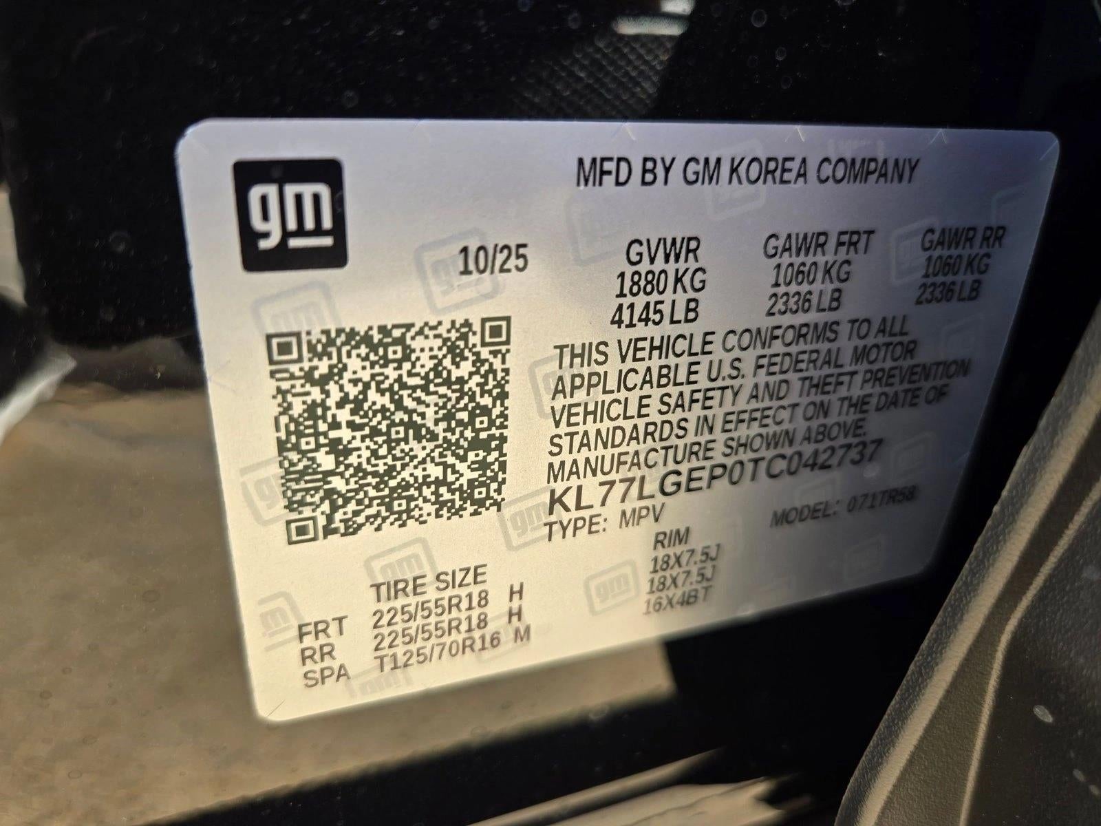 2026 Chevrolet Trax 1RS