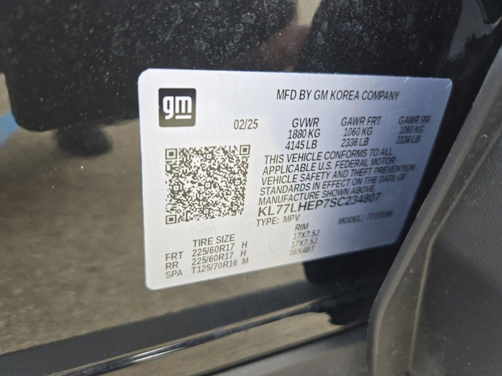 2025 Chevrolet Trax LT