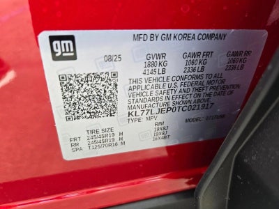 2026 Chevrolet Trax 2RS