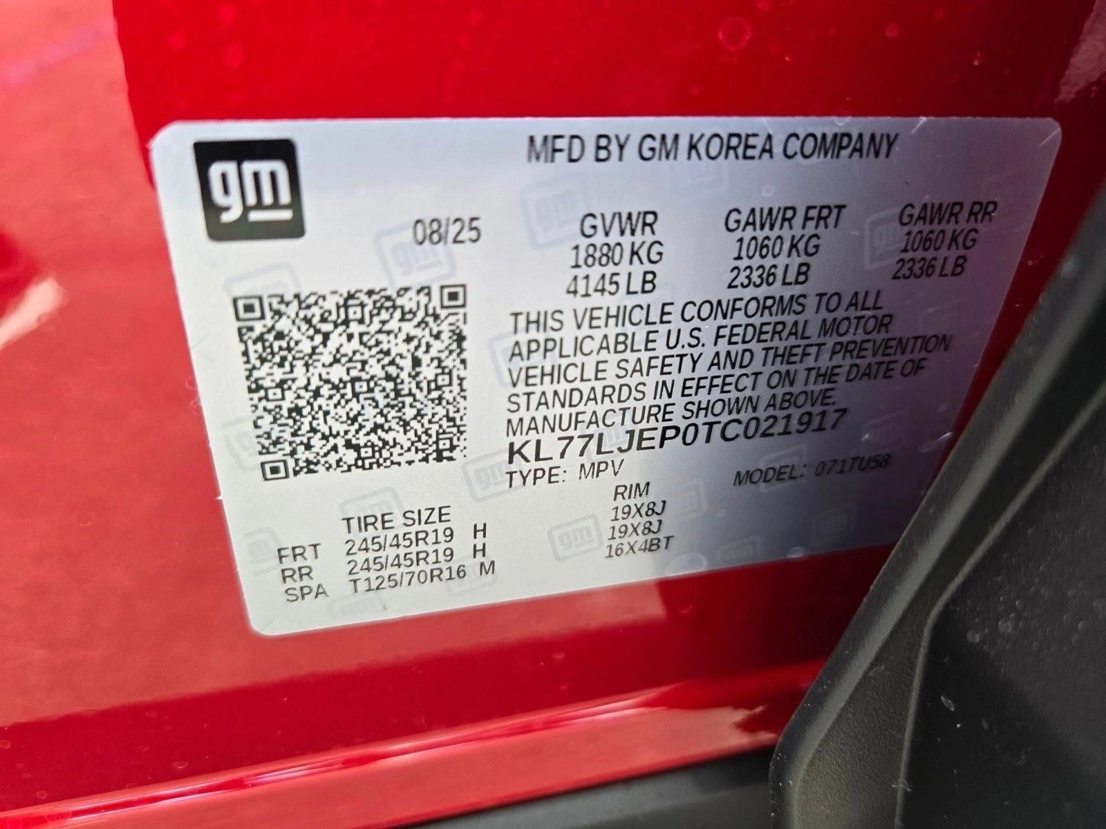 2026 Chevrolet Trax 2RS