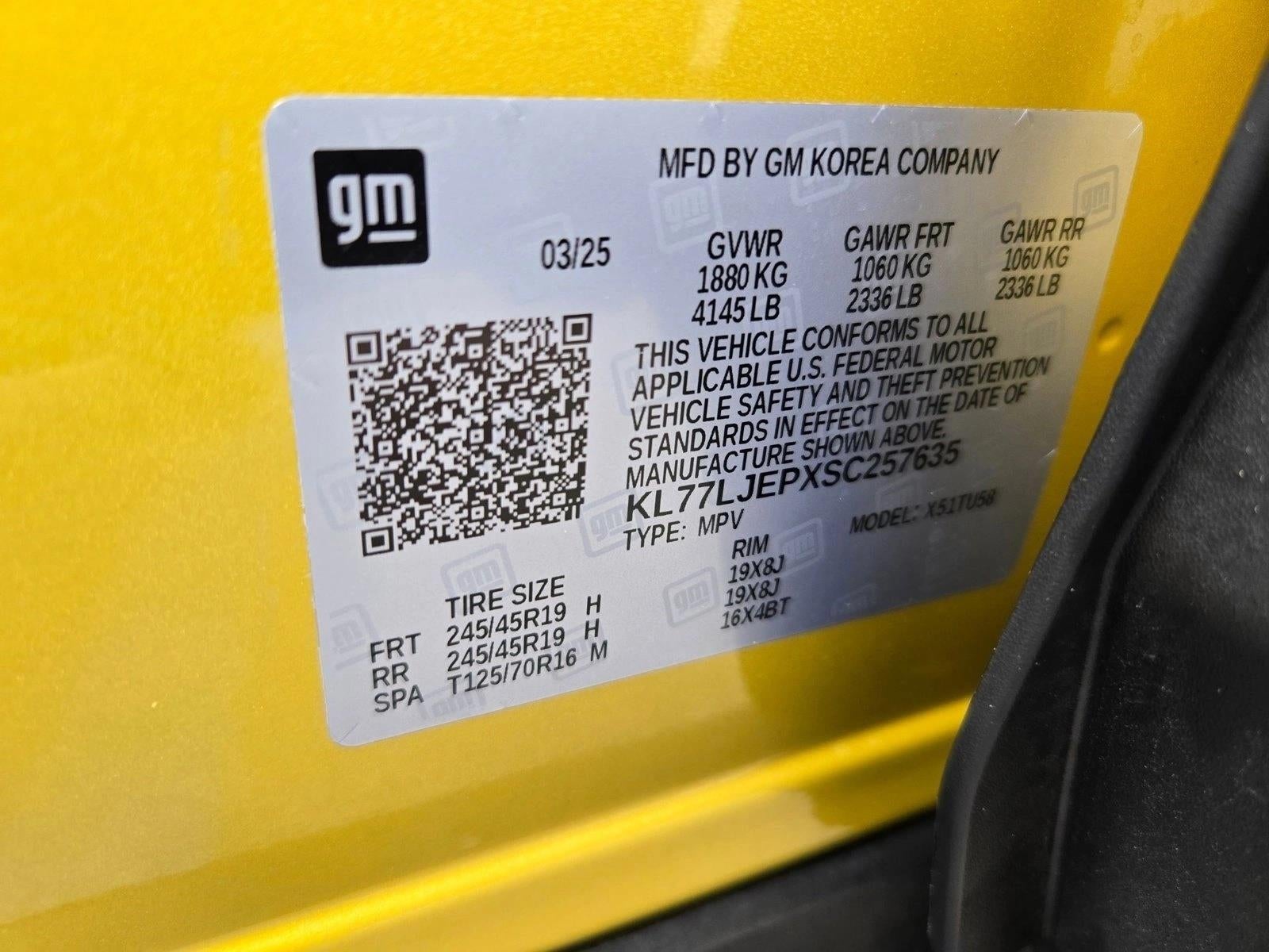 2025 Chevrolet Trax 2RS