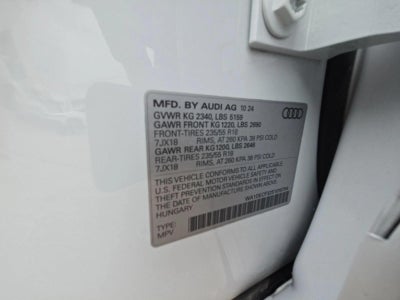 2025 Audi Q3 S line Premium