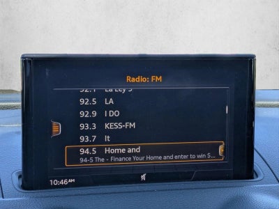 2018 Audi A3 Sedan Premium