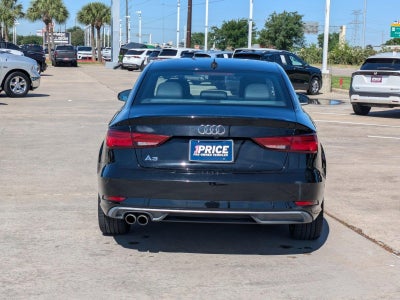2018 Audi A3 Sedan Premium