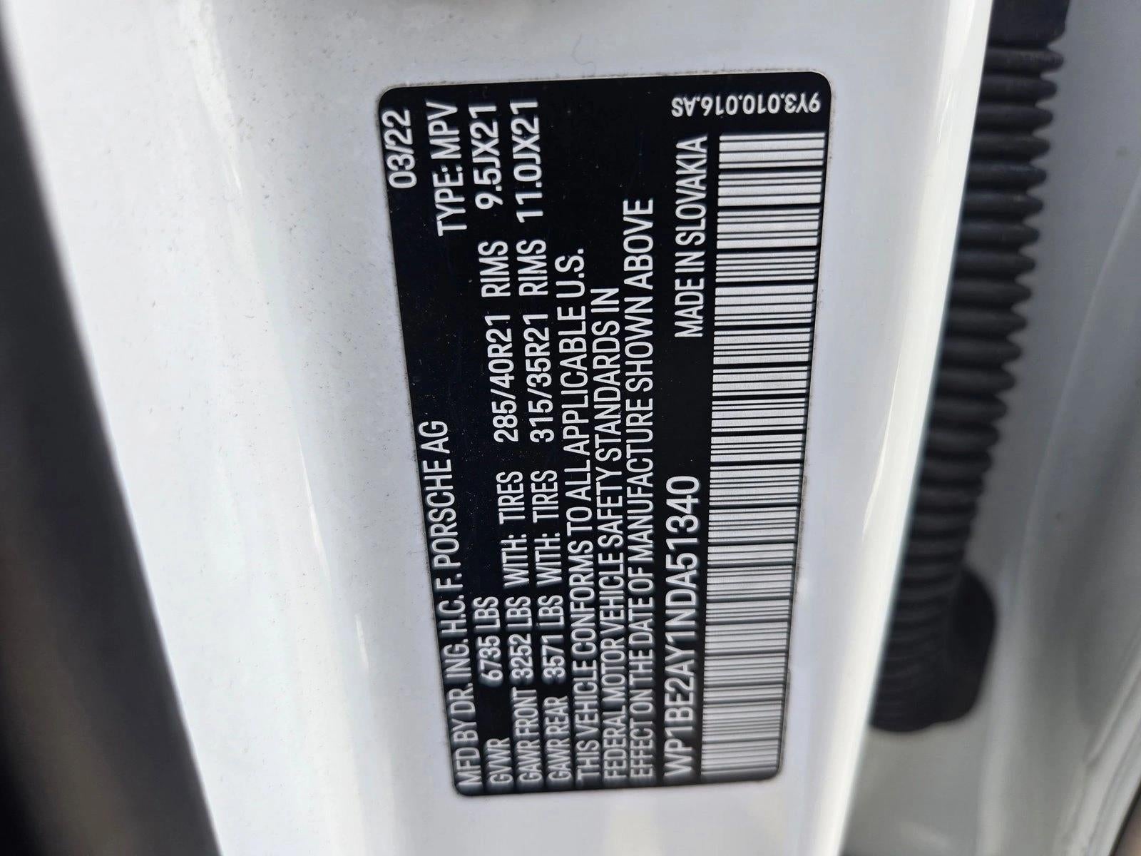 2022 Porsche Cayenne E-Hybrid