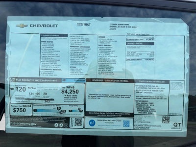 2027 Chevrolet Bolt FWD 4dr LT