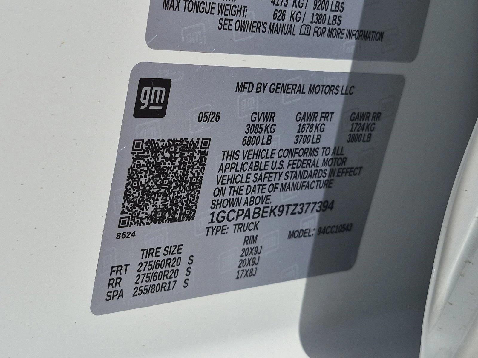 2026 Chevrolet Silverado 1500 Crew Cab Short Box 2-Wheel Drive Custom