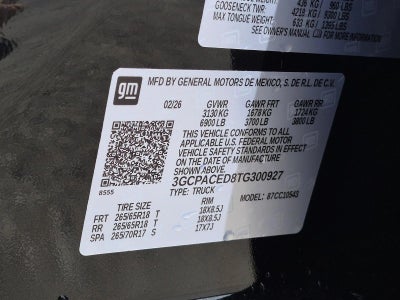 2026 Chevrolet Silverado 1500 Crew Cab Short Box 2-Wheel Drive LT