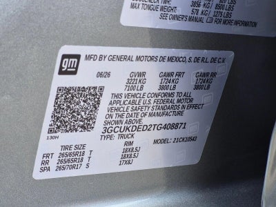 2026 Chevrolet Silverado 1500 Crew Cab Short Box 4-Wheel Drive LT 1LT