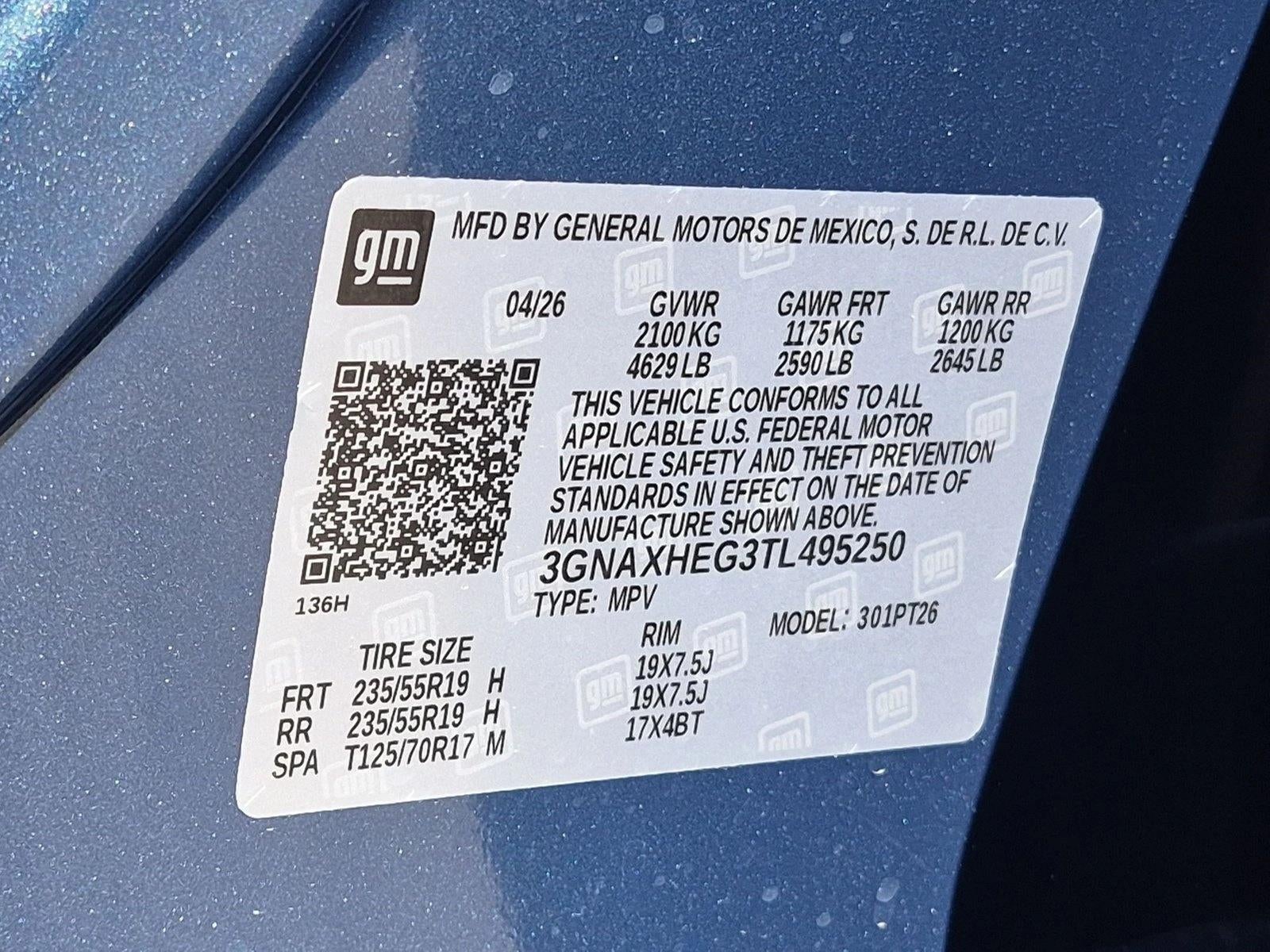 2026 Chevrolet Equinox FWD LT