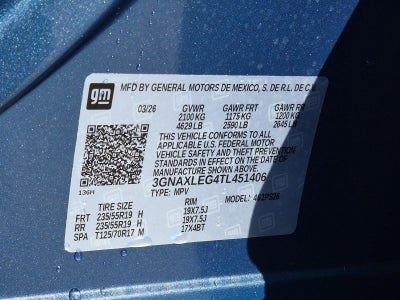 2026 Chevrolet Equinox FWD RS