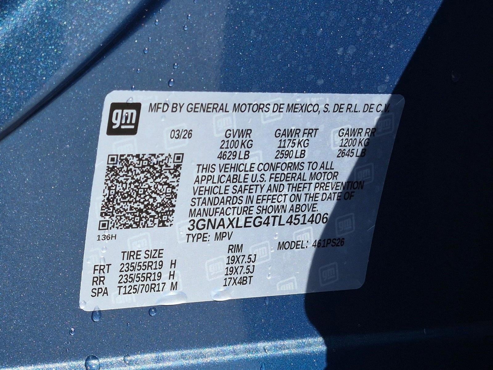 2026 Chevrolet Equinox FWD RS