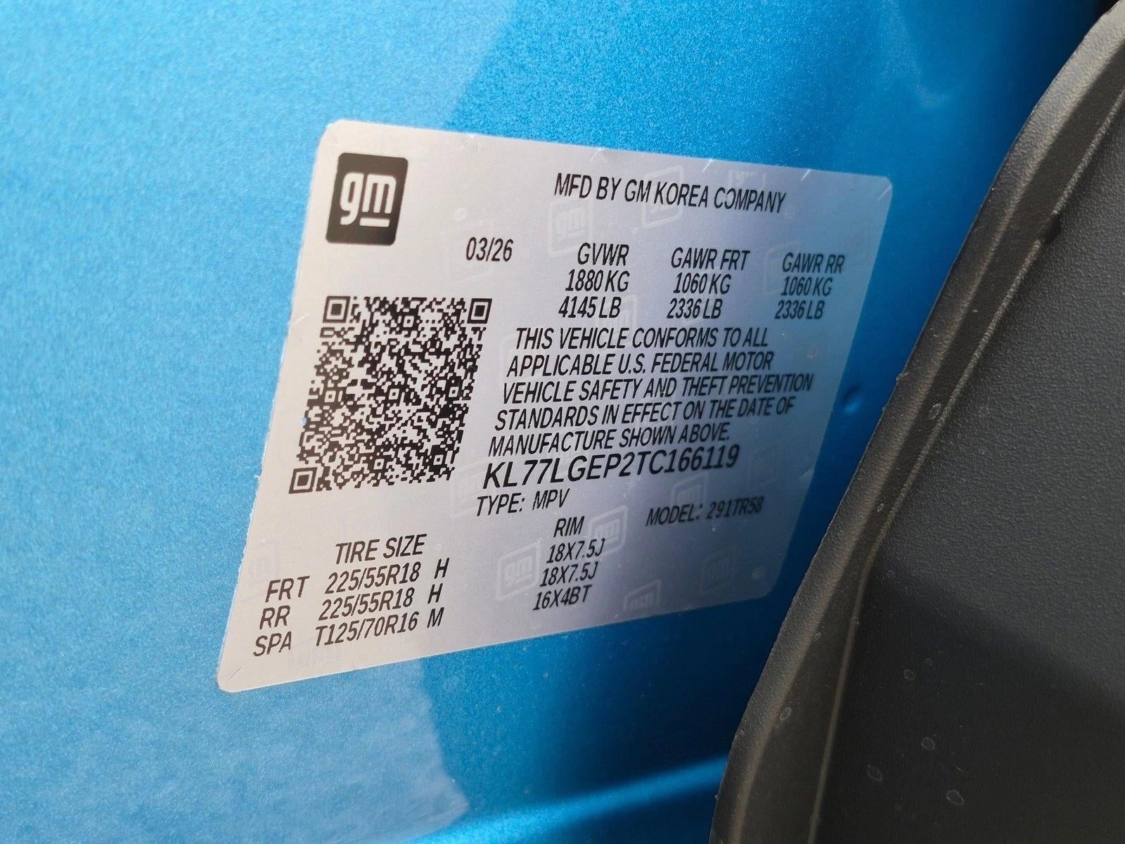 2026 Chevrolet Trax FWD 4dr 1RS