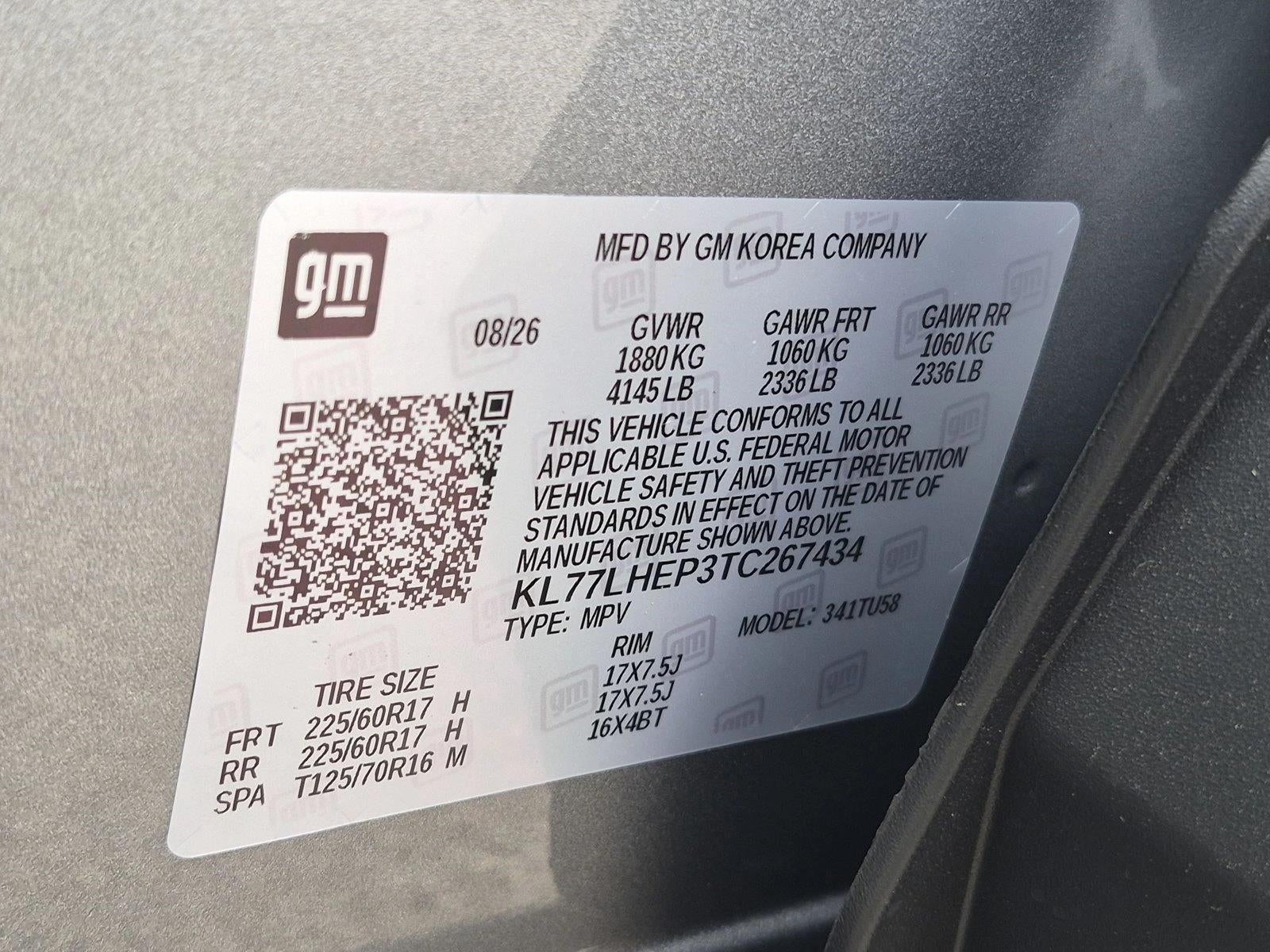 2026 Chevrolet Trax FWD 4dr LT