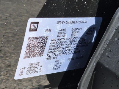 2026 Chevrolet Trax FWD 4dr LT