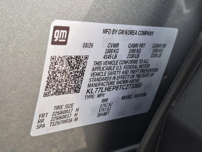 2026 Chevrolet Trax FWD 4dr LT